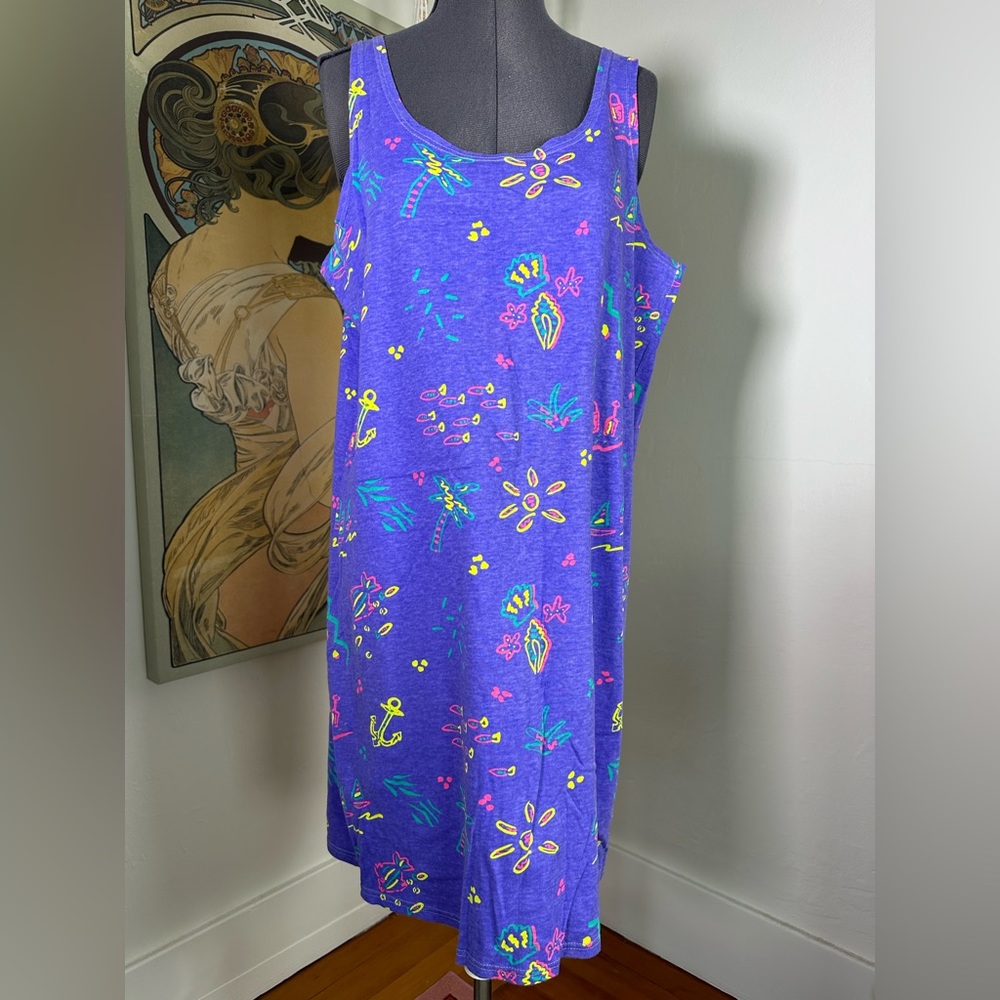NWOT Women’s Eyecatcher Vintage Dress Medium Sundress 80's 90's‎ USA